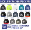 Local NJ Crackerjack New Era Full Back Snapback Caps