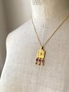 Collier Amulette ancienne  Amour 1 
