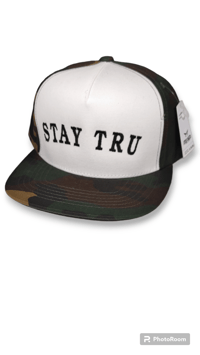 Image 1 of "Stay Tru" Camo Snapback 