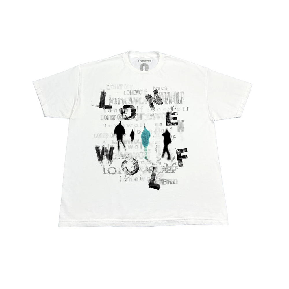 Image of SCATTERED TEE IN WHITE