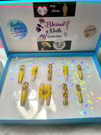 Image 5 of  VALENTINO BRAND SUNFLOWER 🌻BLING SET 