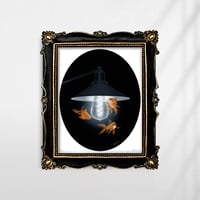 Image 3 of “Golden Attraction” Limited Edition Print with Hand-Embellishment