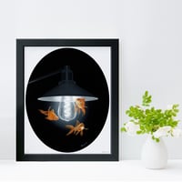 Image 4 of “Golden Attraction” Limited Edition Print with Hand-Embellishment