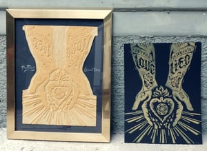 Image of LINOPRINT Spread love, celebrate life CHARITY