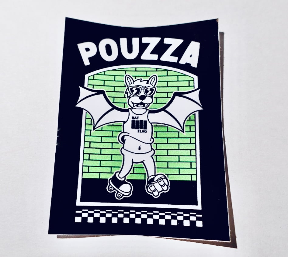 Image of Pouzza Stickers pack / Paquet de stickers Pouzza ( 3 )