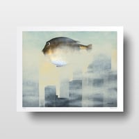 Image 1 of “Blowfish Blimp” Limited Edition Print