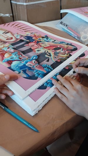 Image of "This lambs is bananas" Gwen Stefani