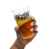 Image 1 of BLEGH BREWERY PINT GLASS