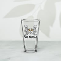 Image 3 of BEERS AND BLEGHS PINT GLASS