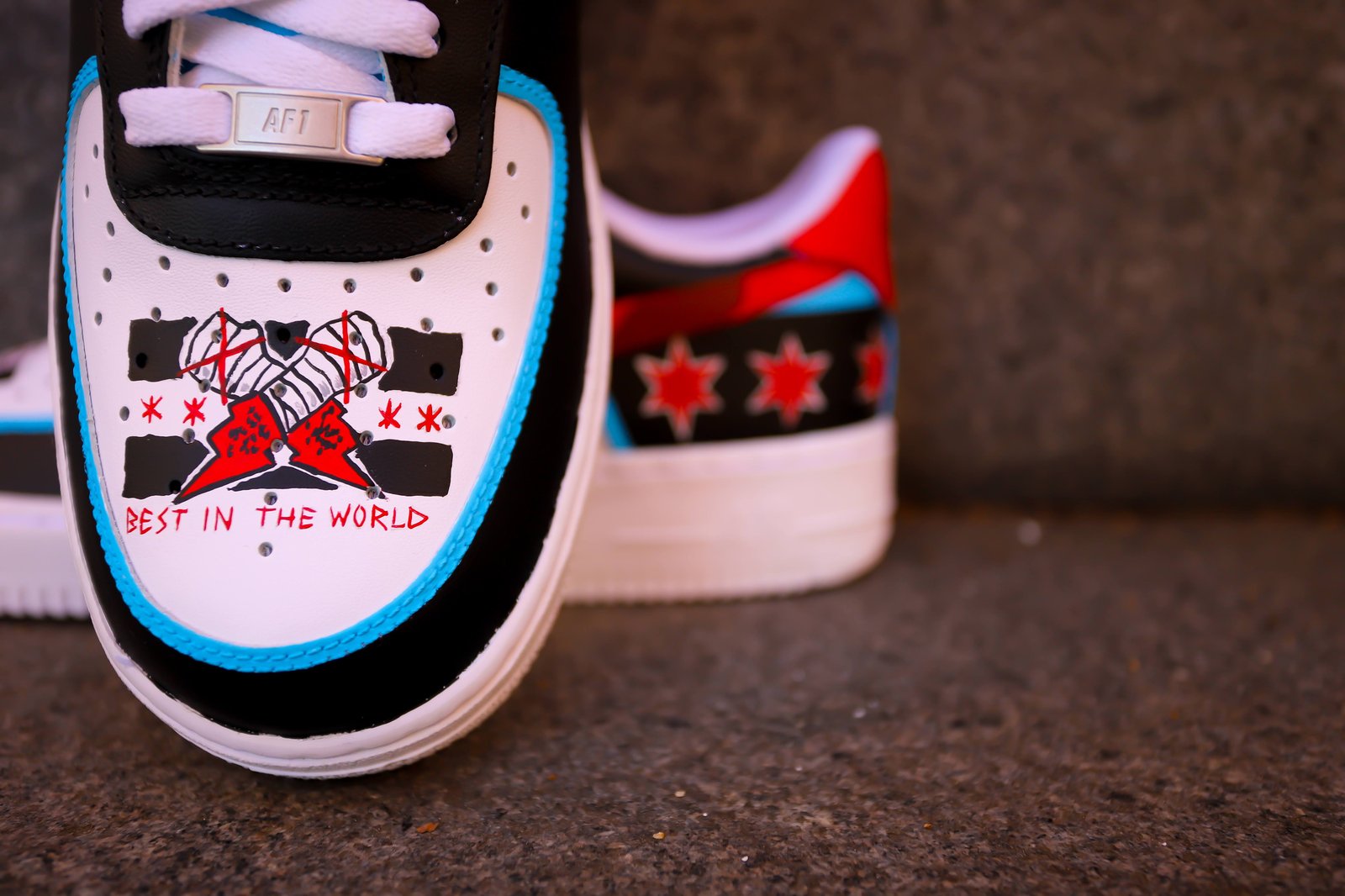 CM Punk Welcome To Chicago Air Force 1 Version Ecentrik By