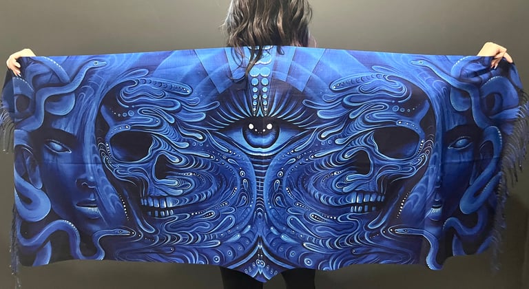 “Medusa” pashmina Image 2