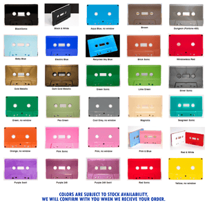 25 Custom Cassettes 