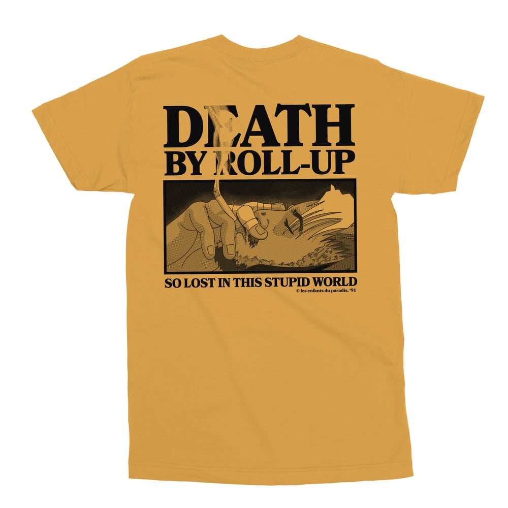 "SO LOST" MUSTARD TEE