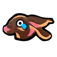 Hare Head (wall hanging rug)