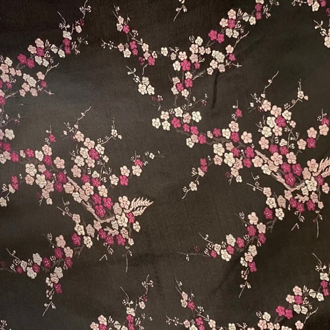 Black & pink cherry blossom