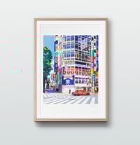 Image 4 of Central Road, Shinjuku (giclee Print, A3)