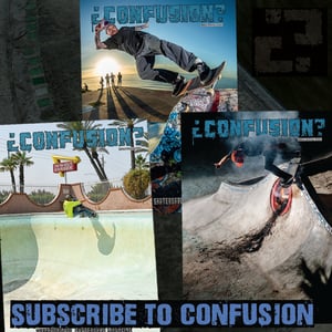 Image of Confusion Magazine - year subscription (worldwide)