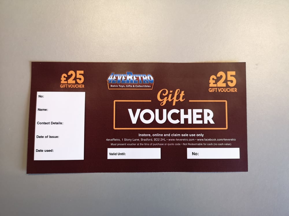 Image of Gift Voucher - £10 or £25 (free stickers, fridge magnet & UK delivery)