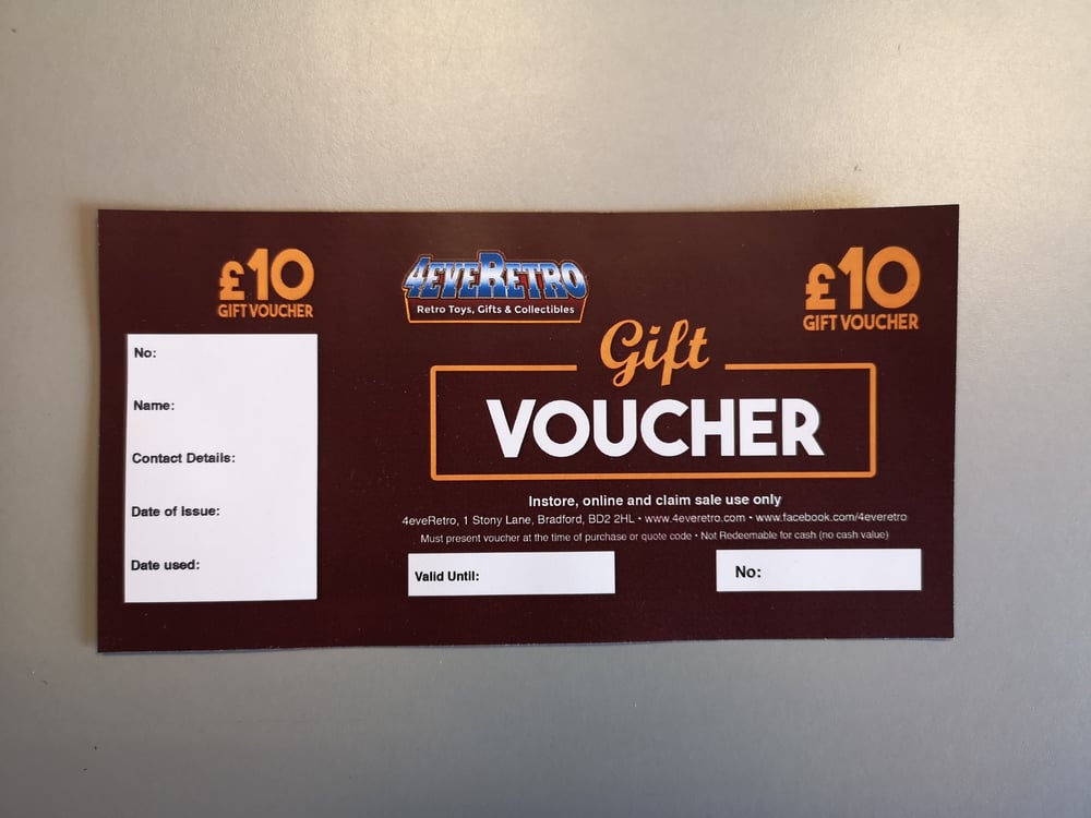 Image of Gift Voucher - £10 or £25 (free stickers, fridge magnet & UK delivery)