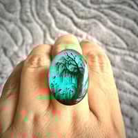 Image 4 of Twilight Weeping Tree Resin Jewellery Set