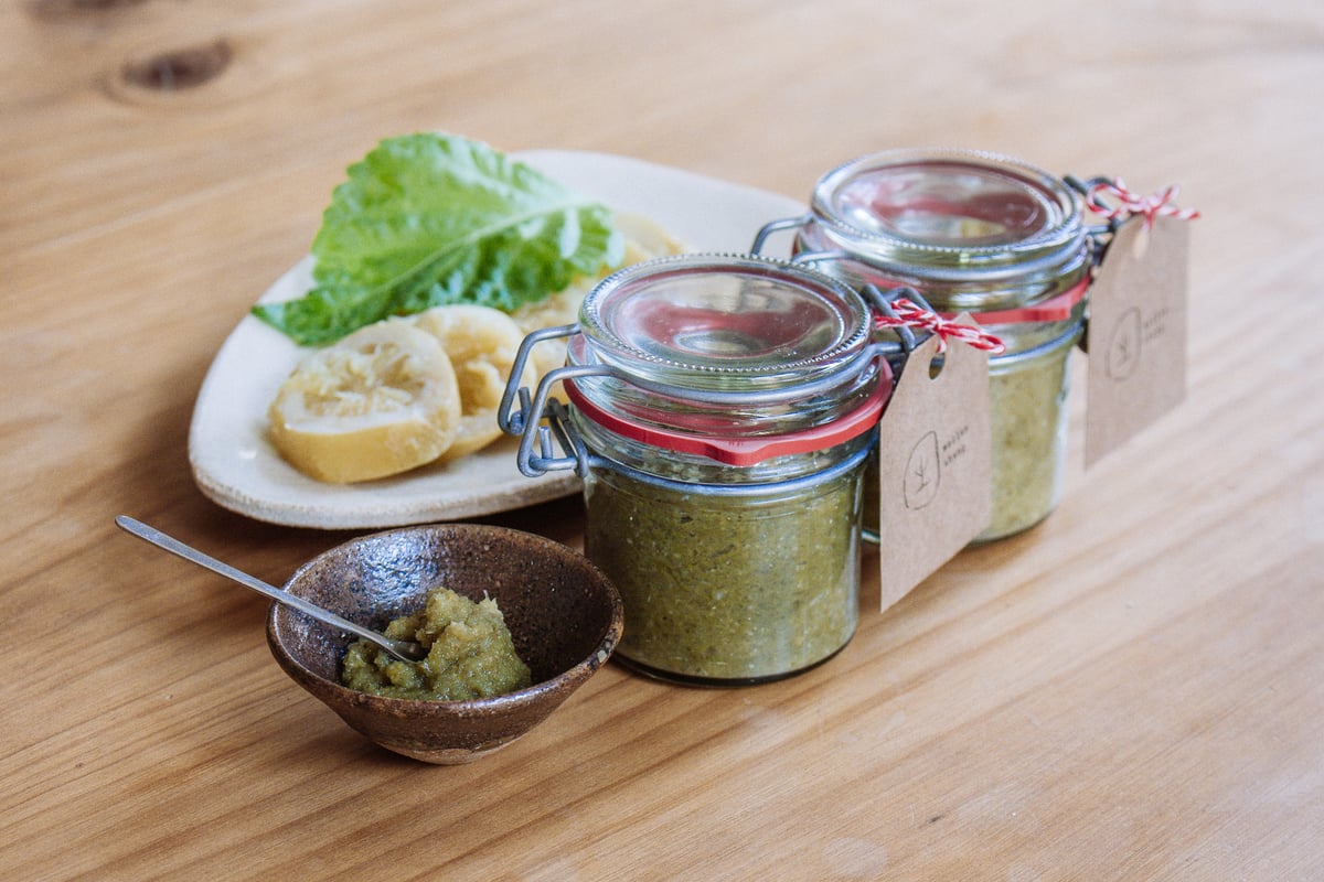 Image of Summer Pack of preserved lemon with shiso leaves - limited edition 06/2023