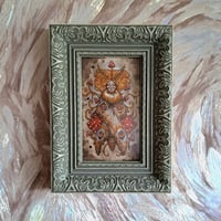 Image 3 of Little Red Moth Original Painting