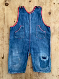 Image 1 of 40s UNION MADE KIDS SELVEDGE DENIM DUNGAREES