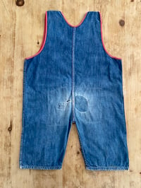 Image 2 of 40s UNION MADE KIDS SELVEDGE DENIM DUNGAREES