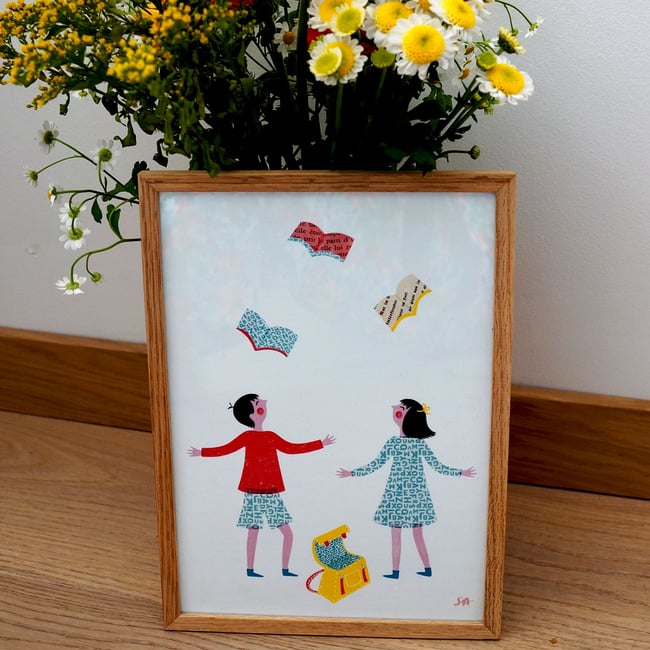 Affiche les écoliers