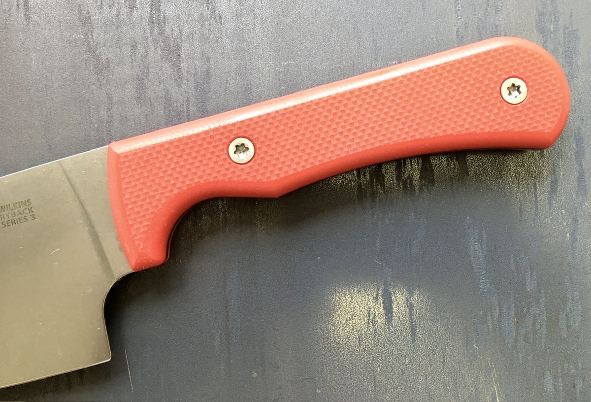 Ryback Series 3 with Red G10 Grips