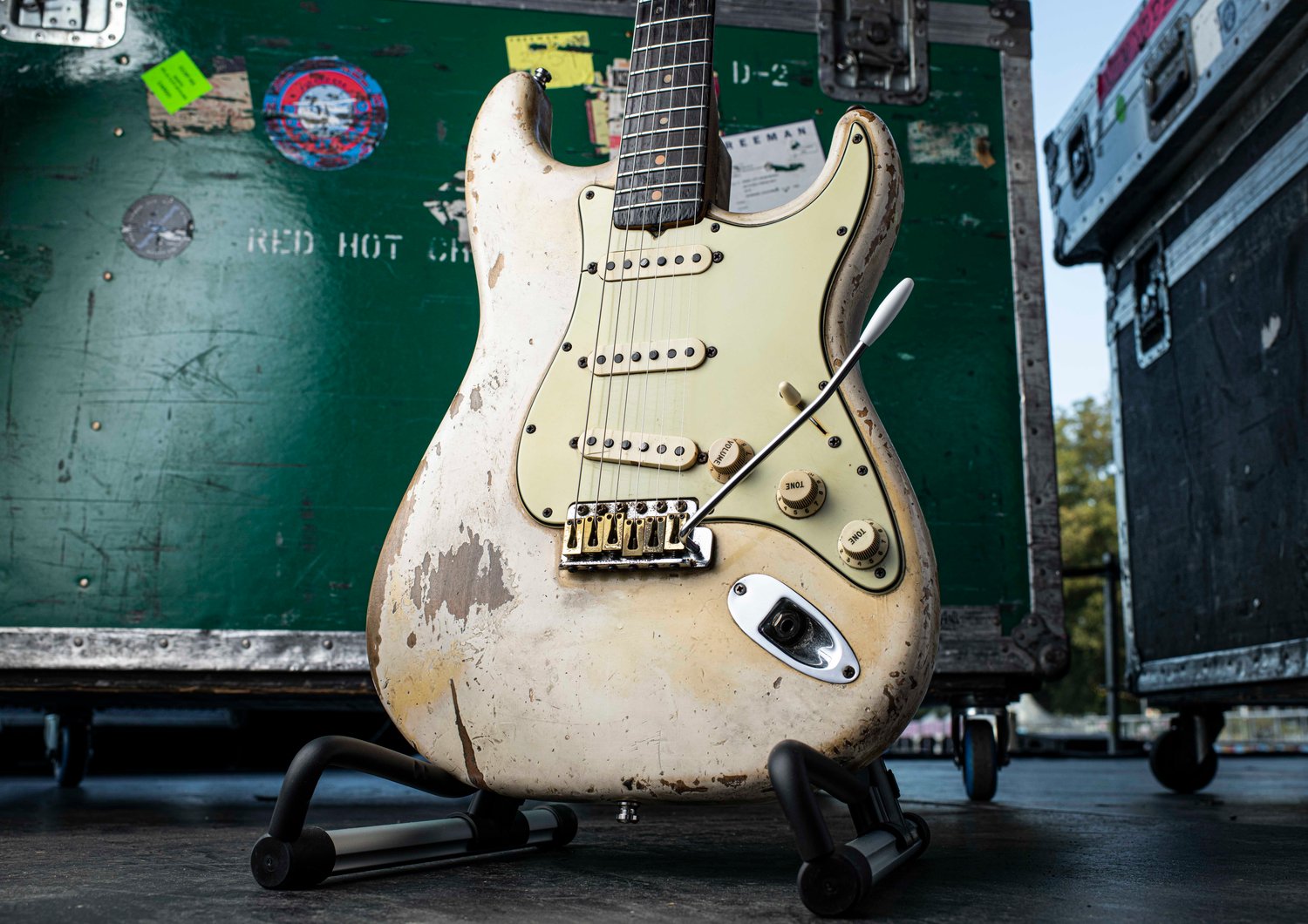 John Frusciante 1964 Olympic White Stratocaster 2