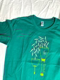 Image 3 of T-shirt massue coupée violet ou vert