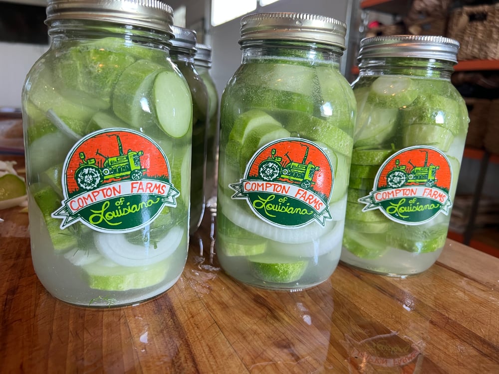 Quart of Compton Farm Pickles 