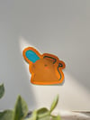 Pochita x Capybara Sticker | Chainsawman Anime