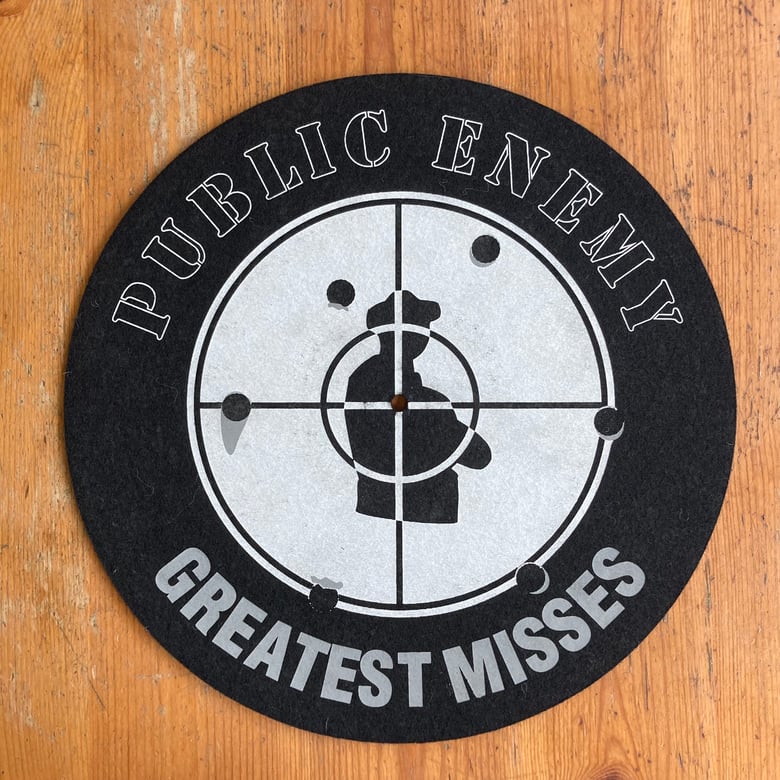 Image of Public Enemy Greatest Misses Promotional Slipmat