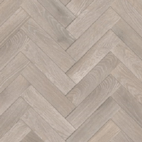 Image 1 of 14 x 100 White Grey Oak Brushed & Oiled Herringbone