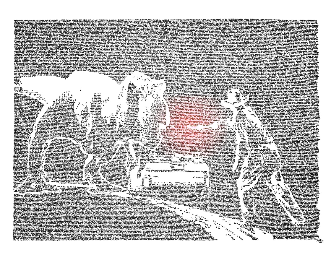 Image of Jurassic Park - Matted 16x20