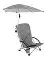 Beach Chair with Adjustable Umbrella