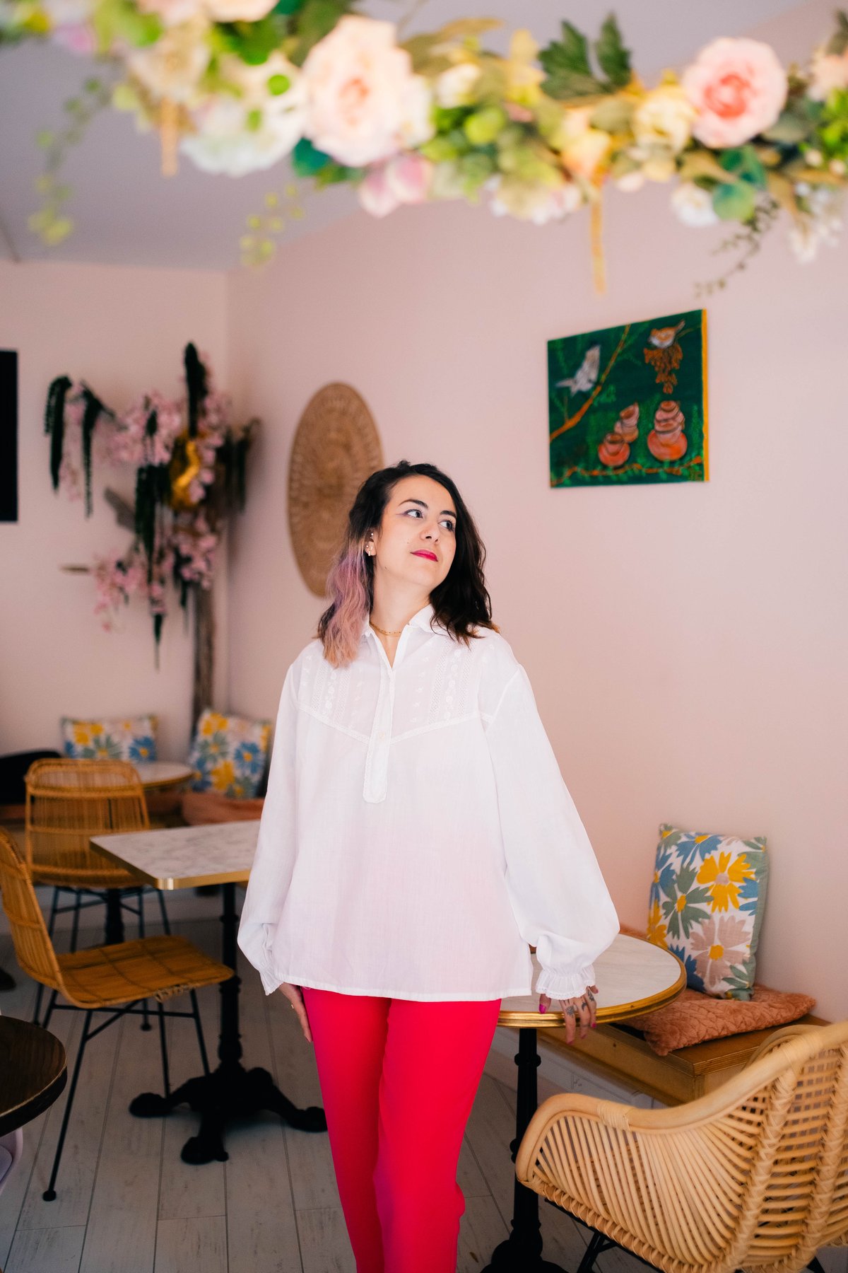 Image of Blouse ROMANCE UPCYCLING #10