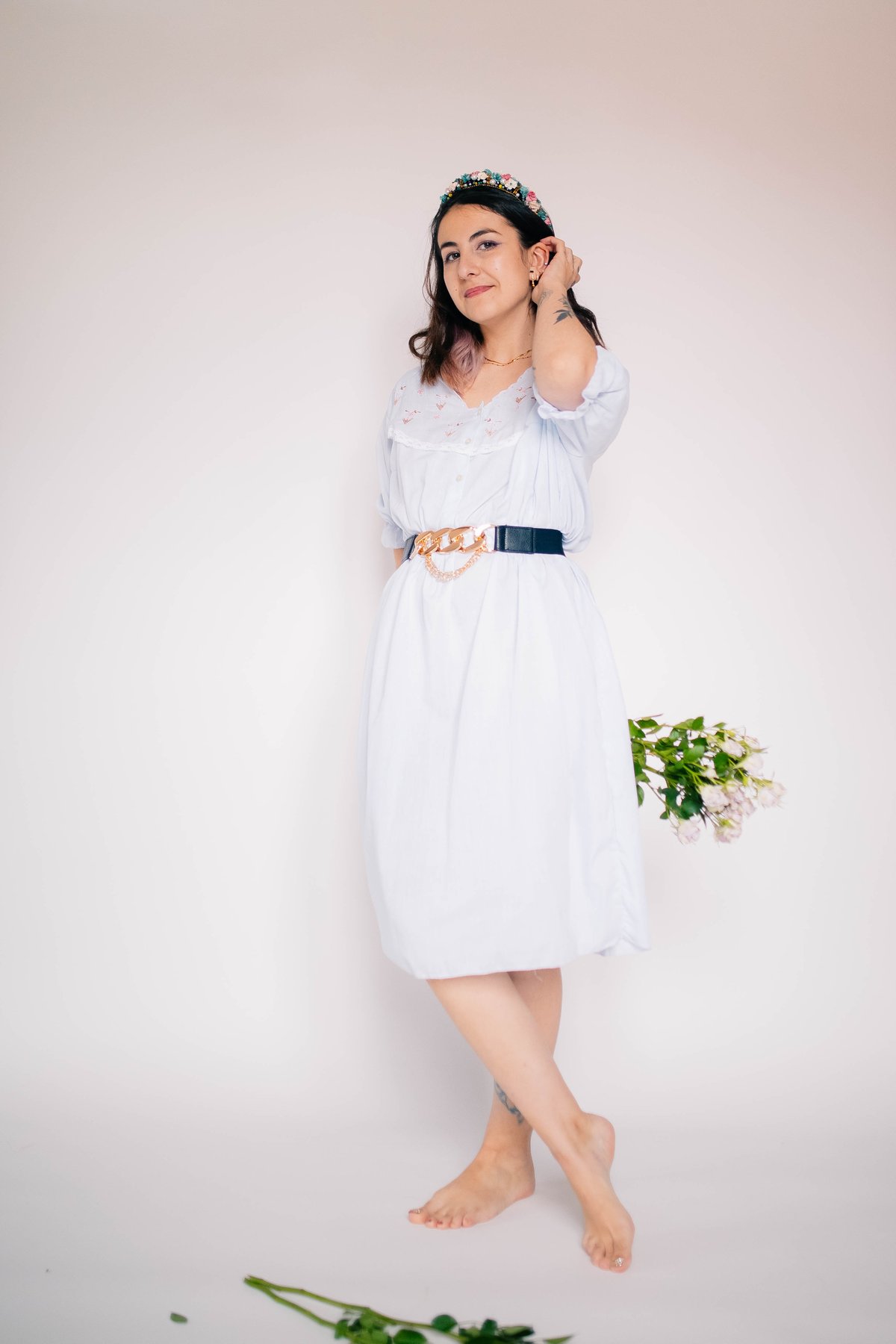 Image of Robe Romance UPCYCLING #3