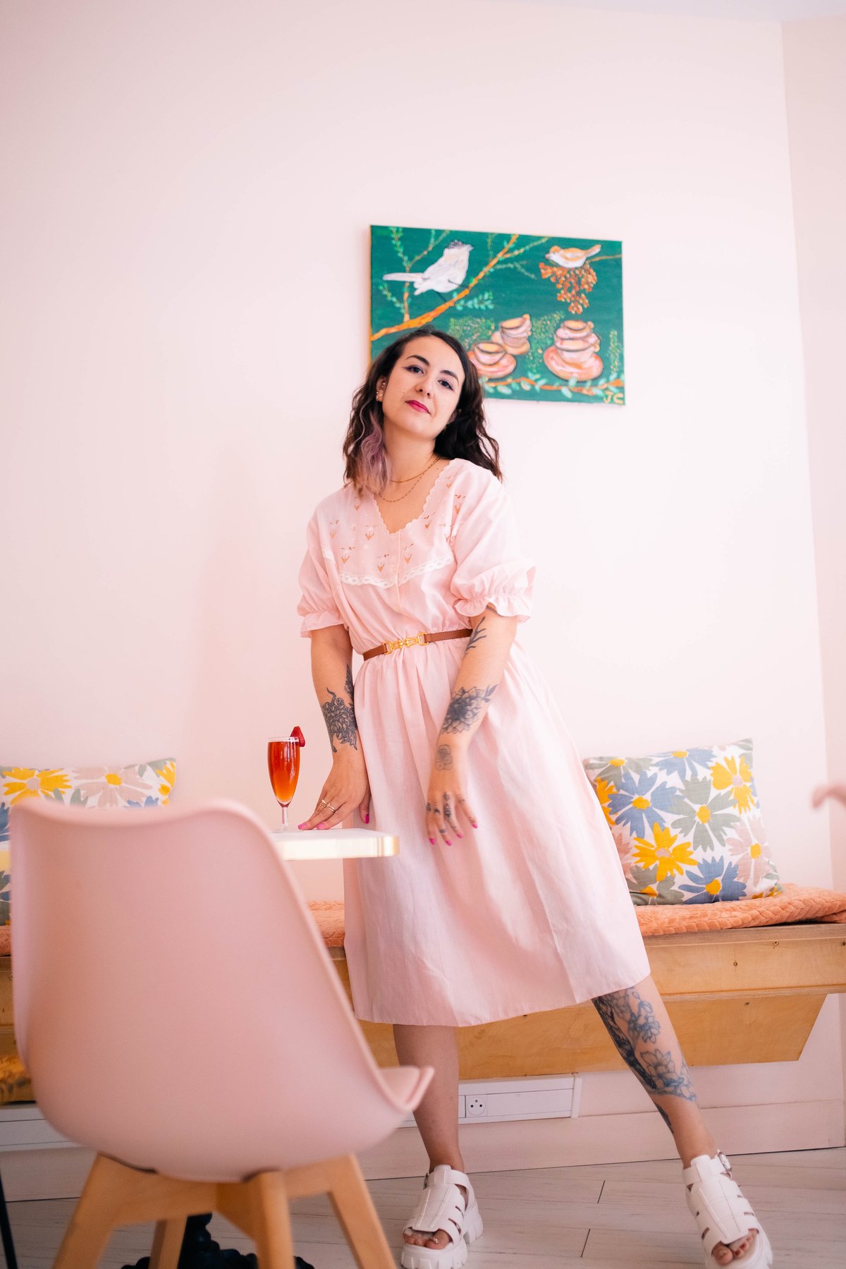 Image of Robe Romance UPCYCLING #4