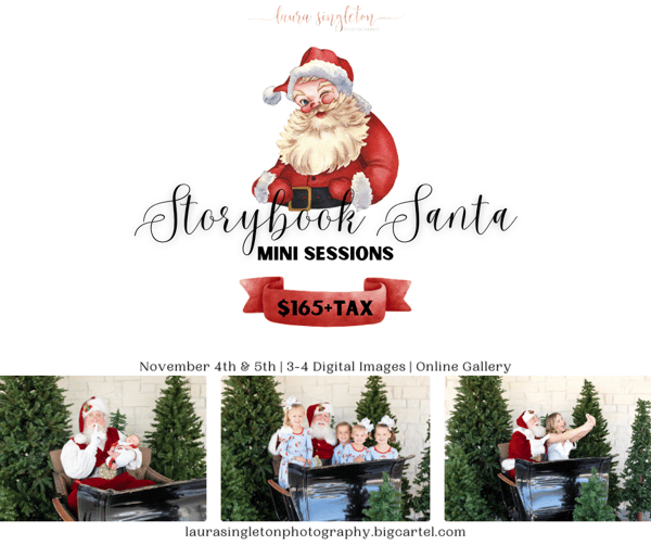 Image of Storybook Santa Mini Sessions - 2023