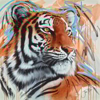 Image 2 of Original Painting - 'Amber Fire'