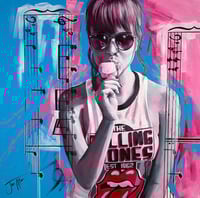 Image 2 of Original Painting - 'She's Like A Rainbow'