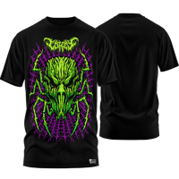 Image 1 of Deathweaver T-Shirt (Green / Purple)