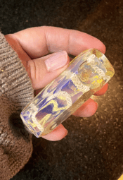 Purple Piston Dichroic Chillum Glass Pipe – VisceralAntagonisM