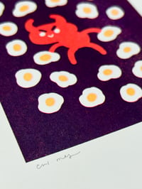 Image 3 of Eggy Demon Print