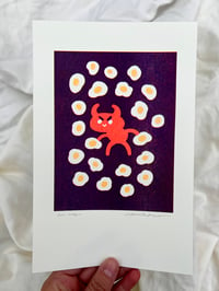 Image 1 of Eggy Demon Print