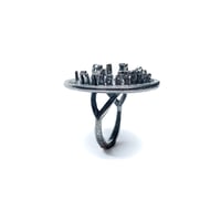 Image 1 of Stonehenge ring in sterling silver (limited edition)