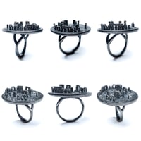Image 2 of Stonehenge ring in sterling silver (limited edition)